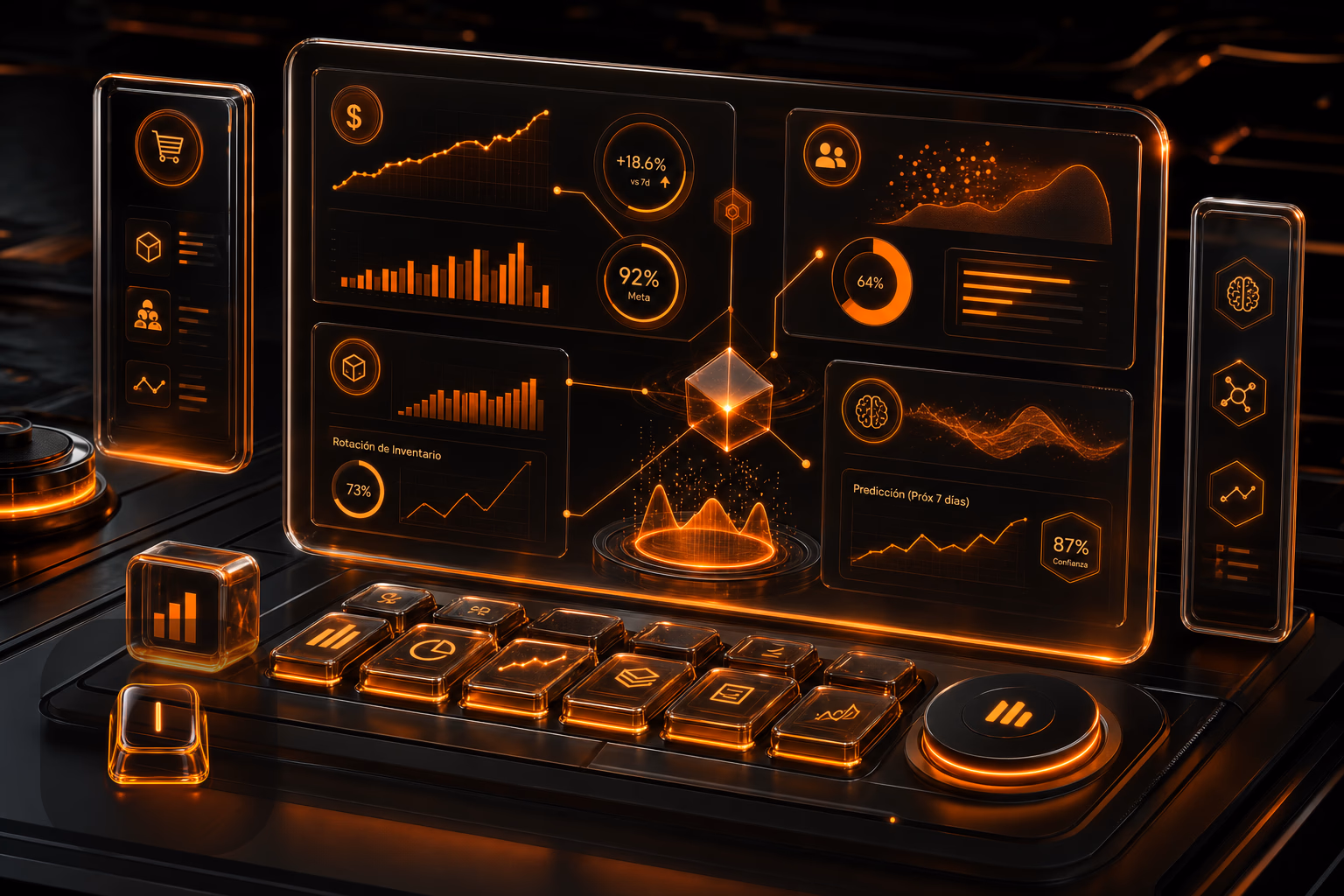 real-time data dashboard for retail