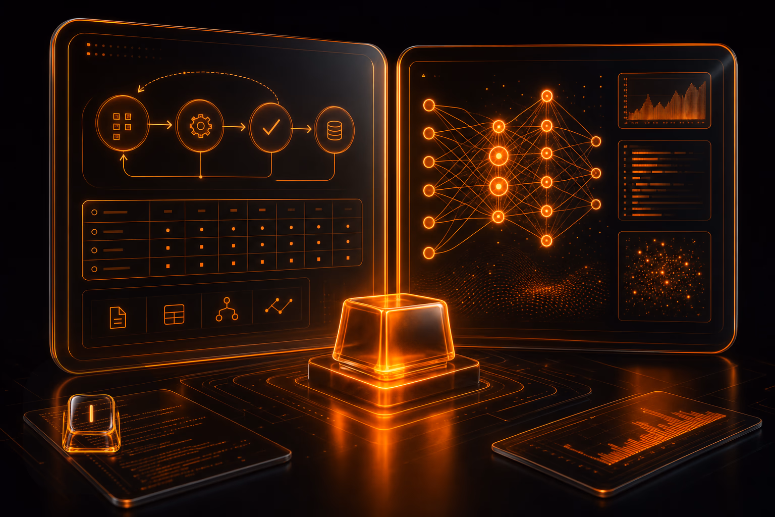 Comparison between artificial intelligence and automation