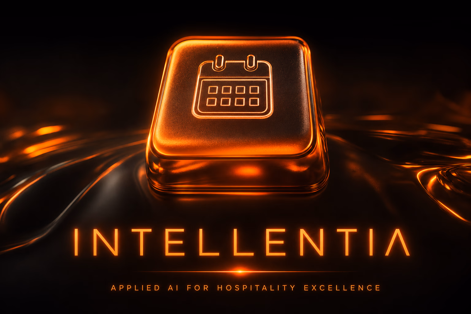 Screen showing an AI-powered booking system for a restaurant